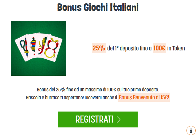 Bonus Giochi Italiani Skill Games